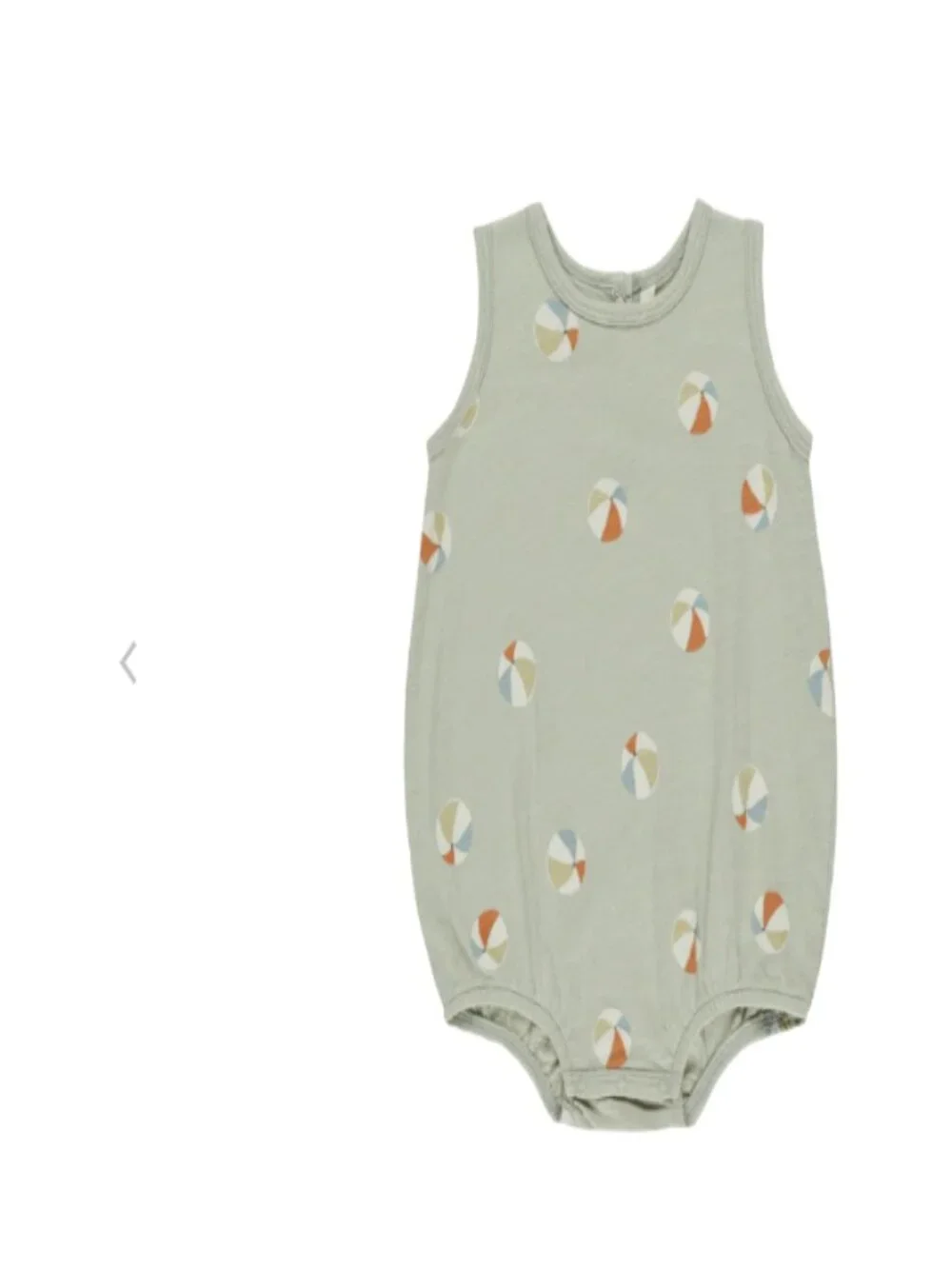 Rylee + Cru Bubble/Onesie - Beach Ball  2-3Y
